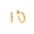 SMALL LUNA HOOPS GOLD